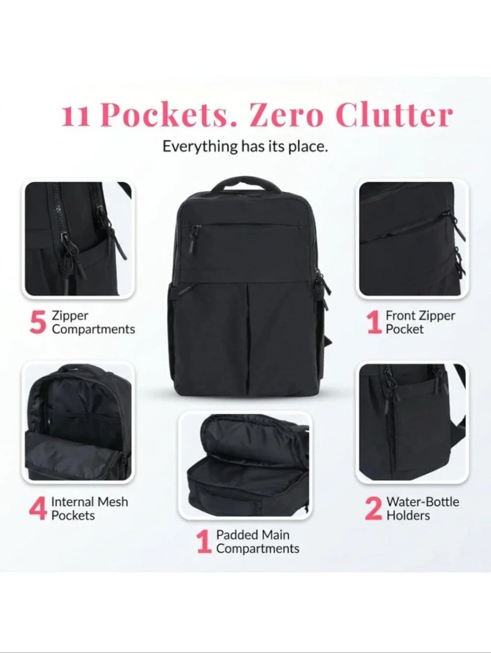 Emmafy Minimax Mini Backpack for Women